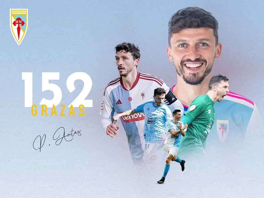 ⚽ Final de una era en Compostela: Pablo Antas cuelga la camiseta del Compos