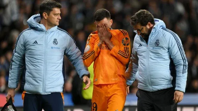Pesadilla para el Real Madrid: una lesión complica el tramo final de la temporada