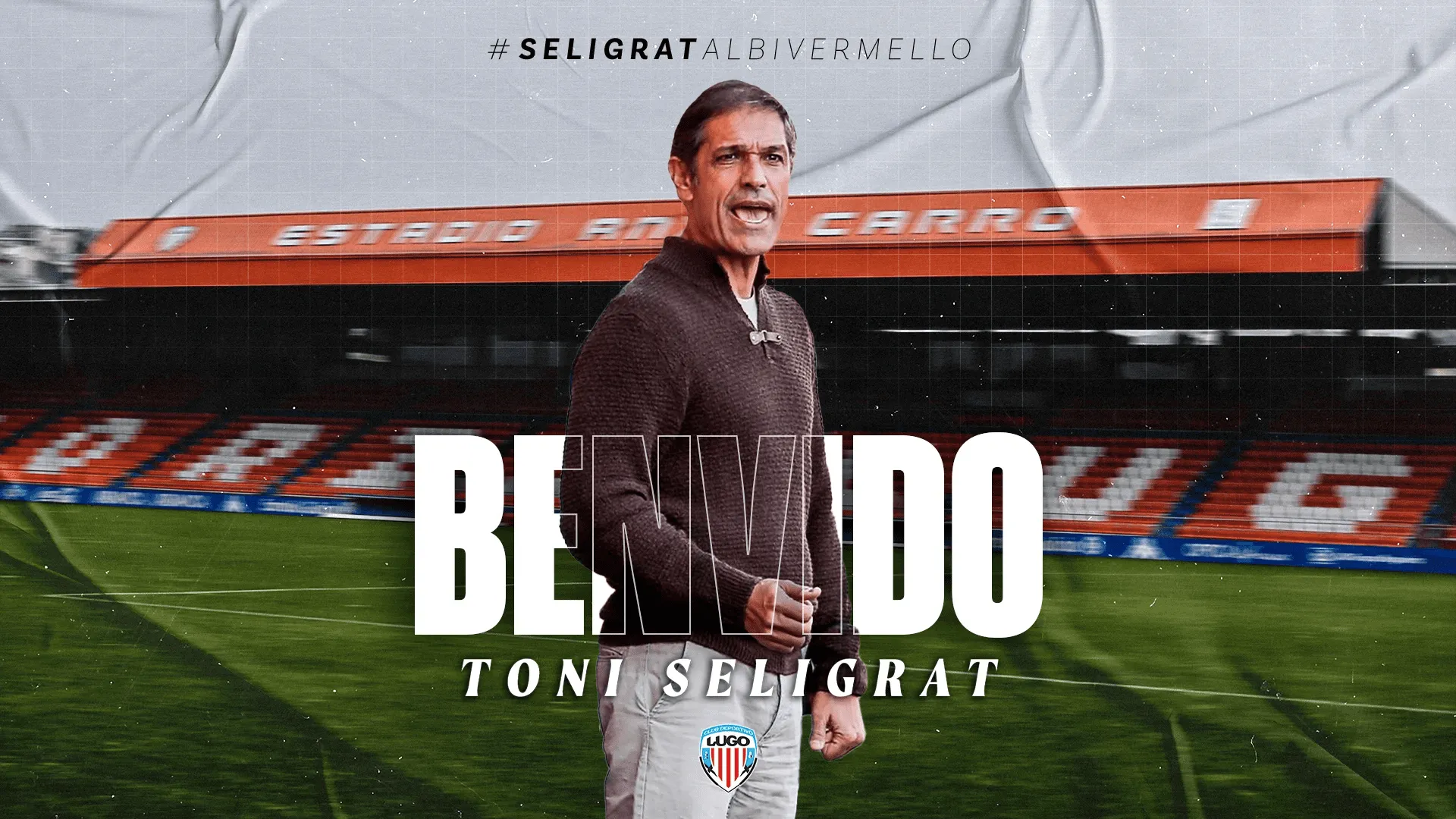 El CD Lugo apuesta por Toni Seligrat para liderar el equipo en la recta final