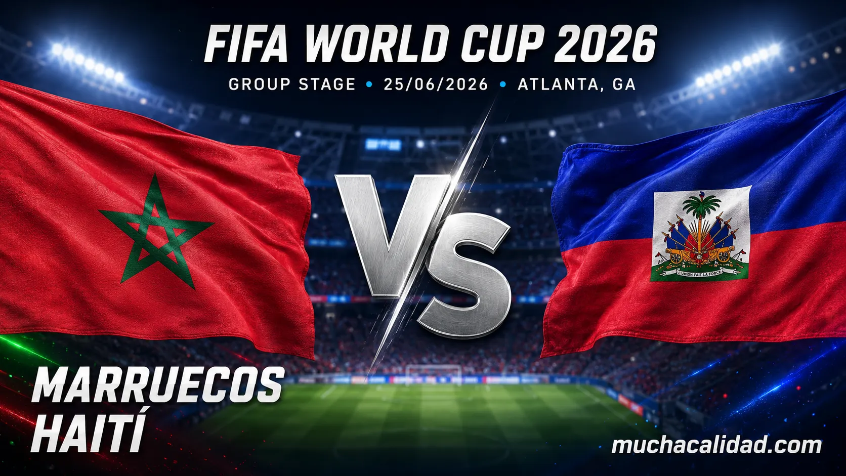 Marruecos vs Haití: previa completa del Mundial 2026