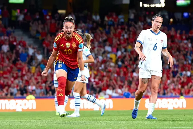 🧨 Athenea y Pina dinamitan a Suiza: España pisa las semifinales  de la Eurocopa🔥🇪🇸