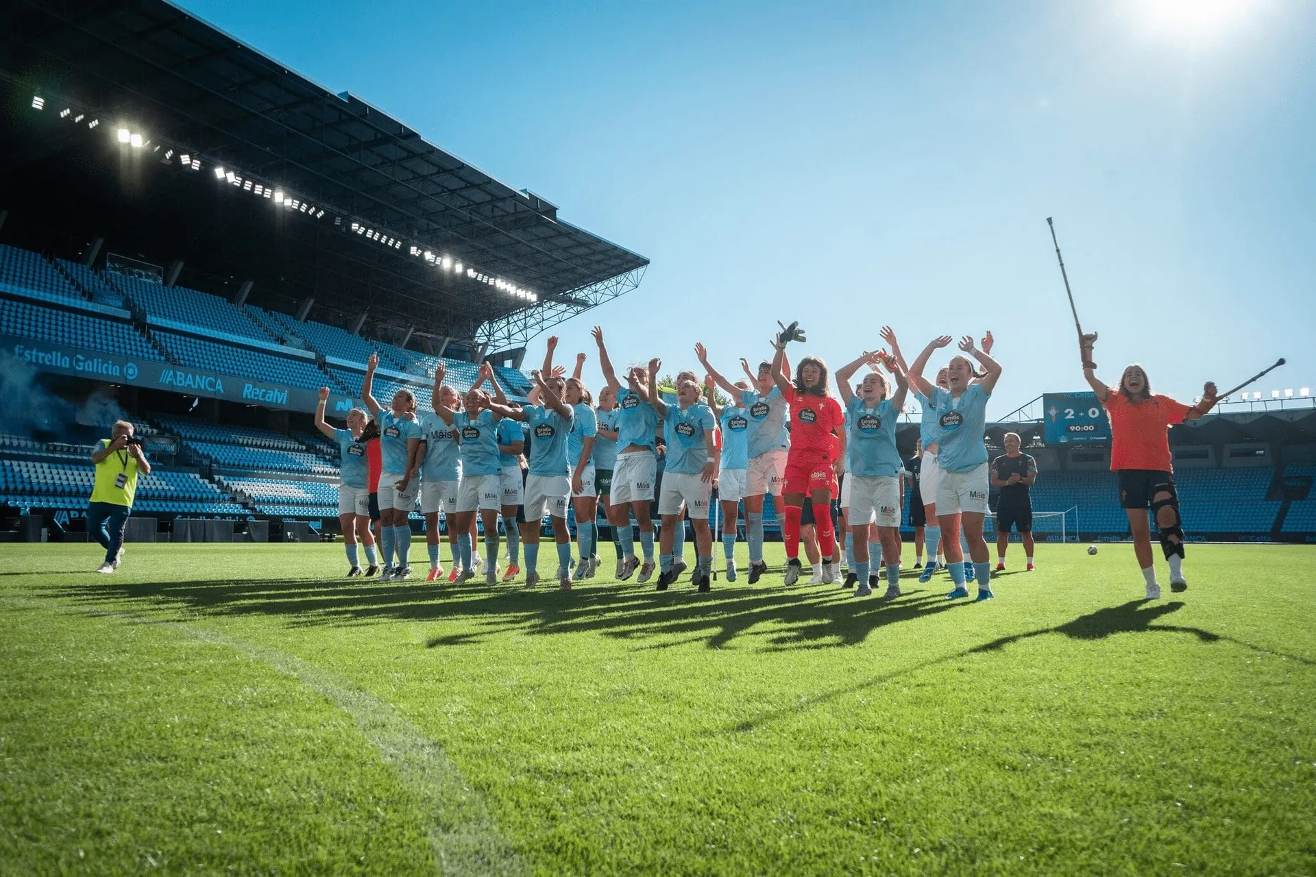GALERÍA | Las imágenes del debut de As Celtas con triunfo (2-0) ante el Victoria CF