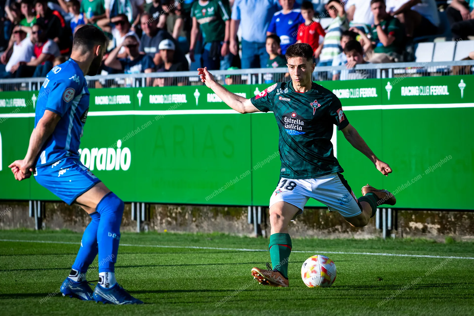 Máxima tensión en A Malata: El Derbi de las Rías decide más que tres puntos