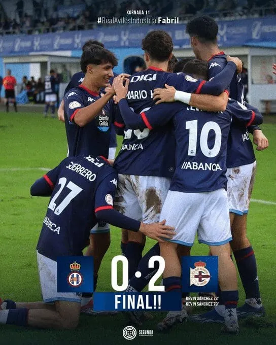 Kevin Sánchez guía al Fabril hacia la victoria en el estreno de Manuel Pablo en el banquillo blanquiazul