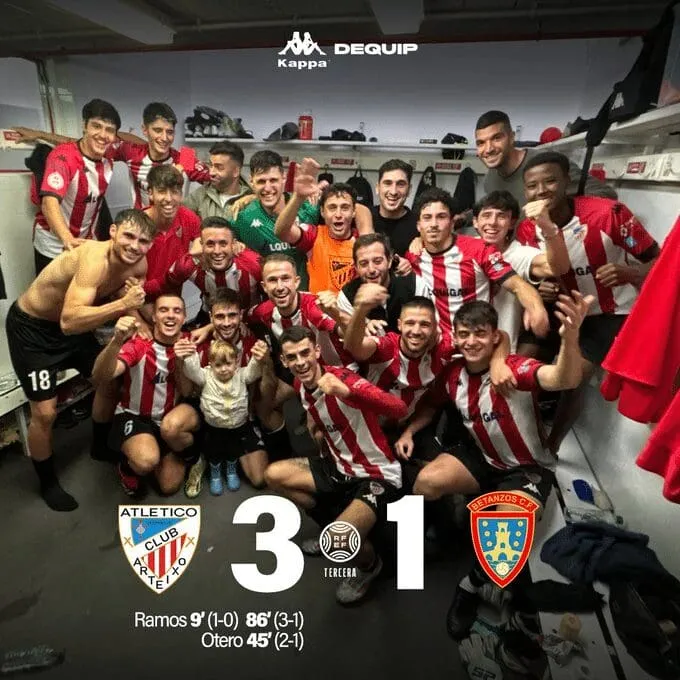 Arteixo se levanta con diez: Primera victoria de la temporada con doblete de Pablo Ramos