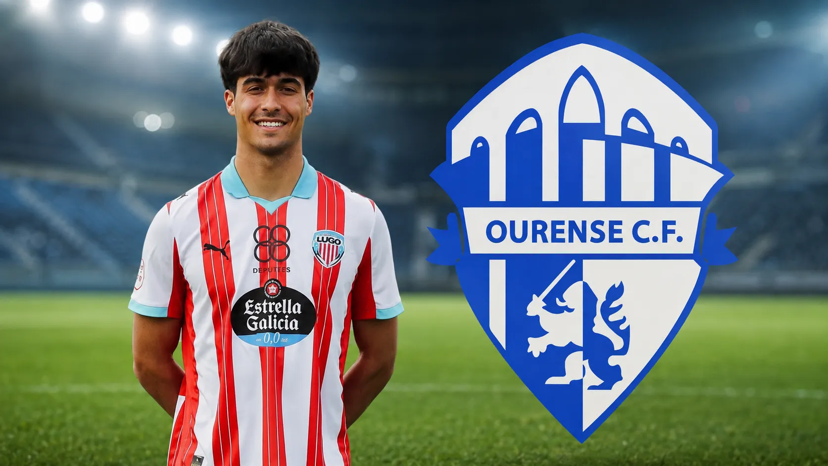 Manu Buide ficha oficialmente por el Ourense CF, cedido para toda la temporada