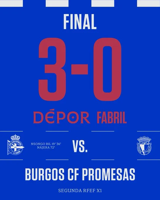 🔥 El Fabril arrasa en su debut: 3-0 y aviso a navegantes 💥