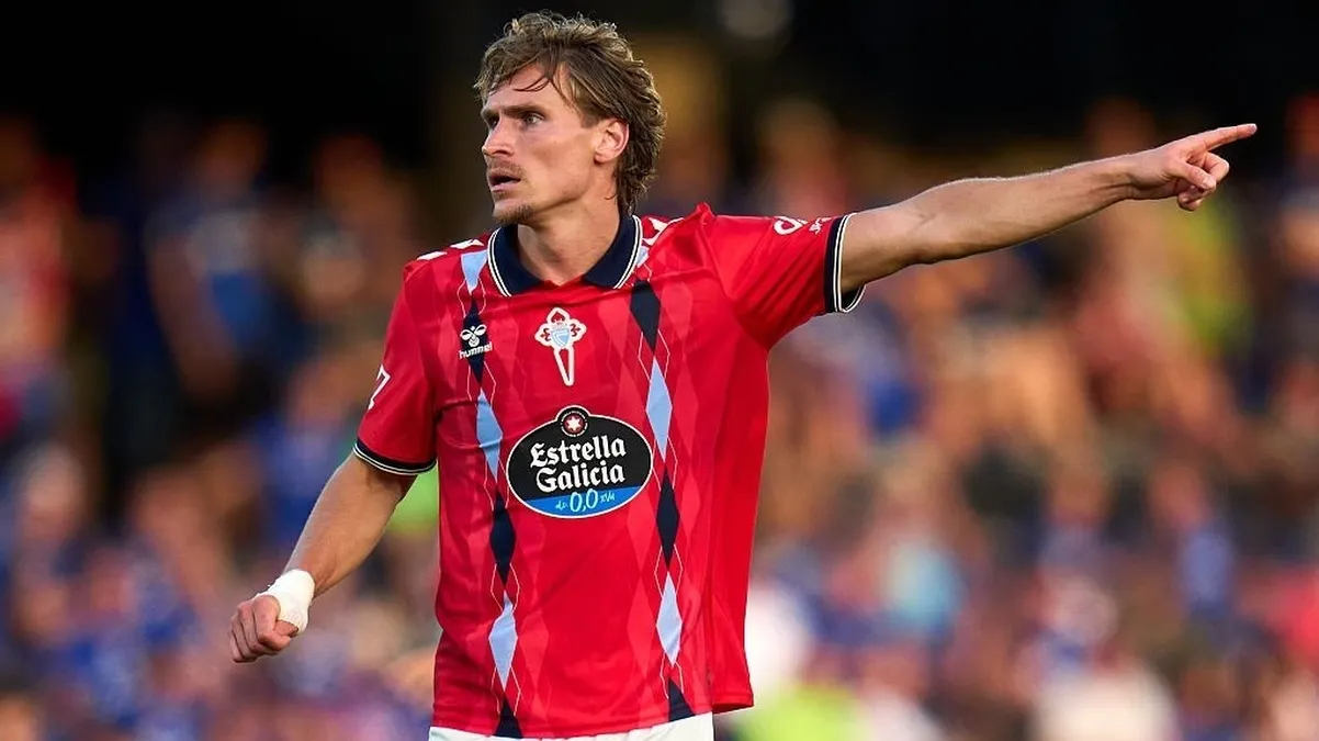 Starfelt rompe ocho meses de sequía: el Celta vuelve a marcar de cabeza