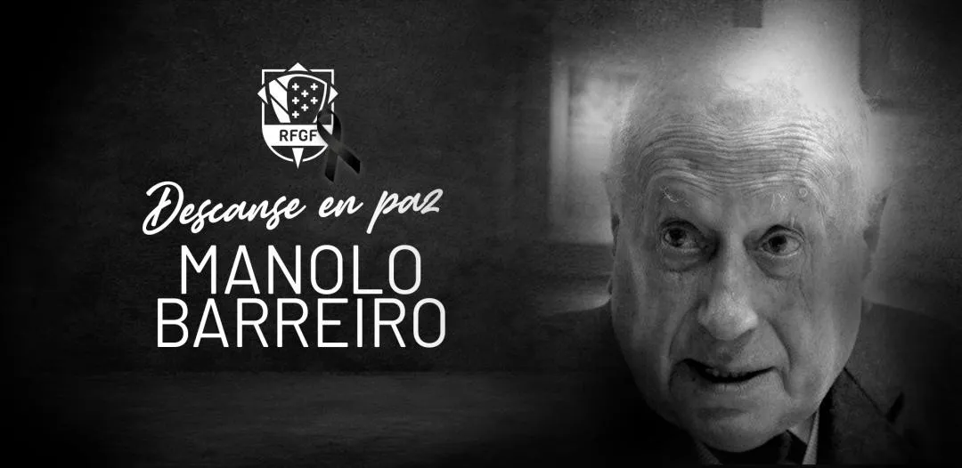 El fútbol gallego de luto: fallece Manolo Barreiro, leyenda de la RFGF