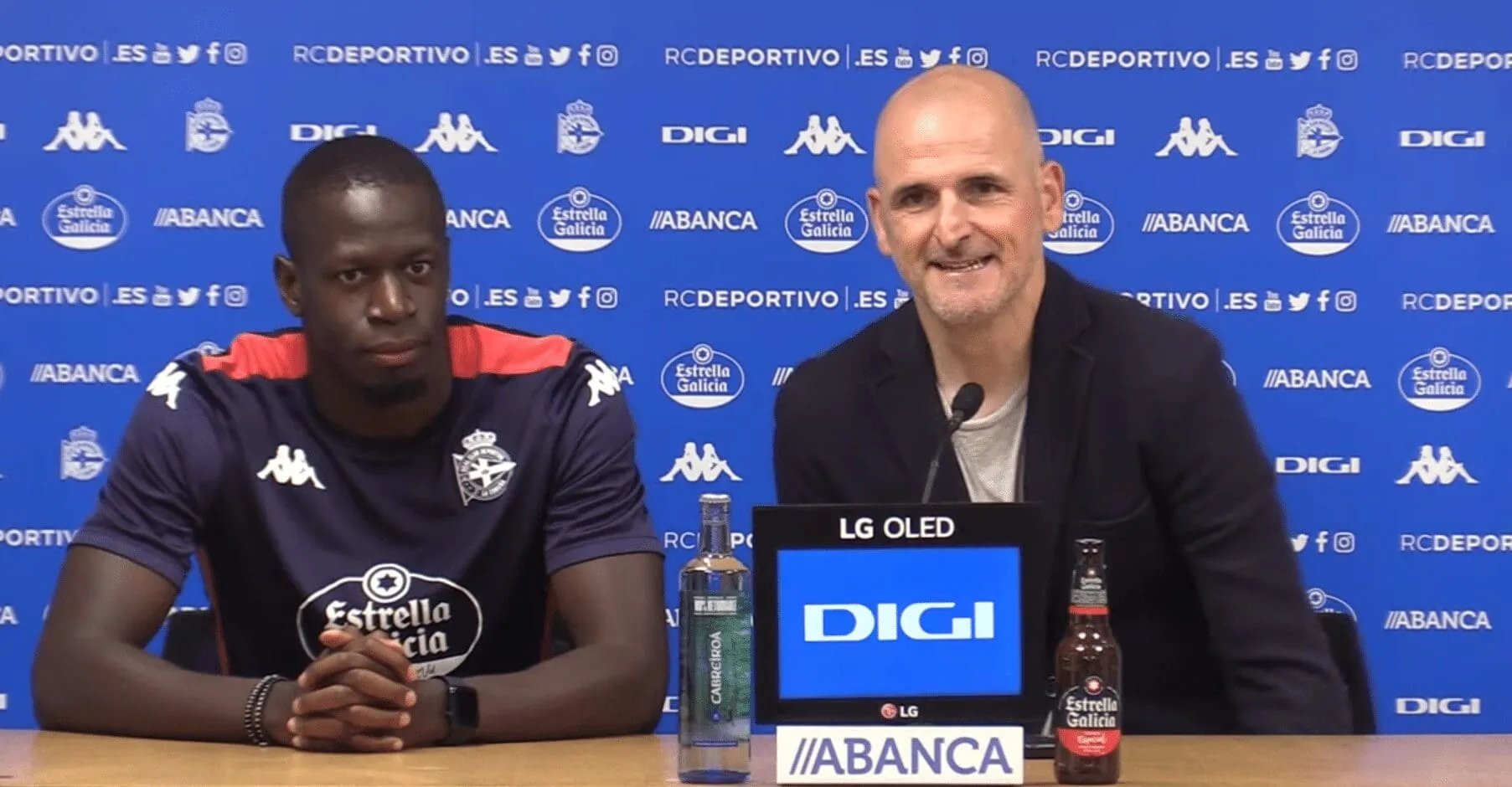 "La acogida fue espectacular": Mfulu ilusionado con su nueva etapa en el Dépor (VIDEO)