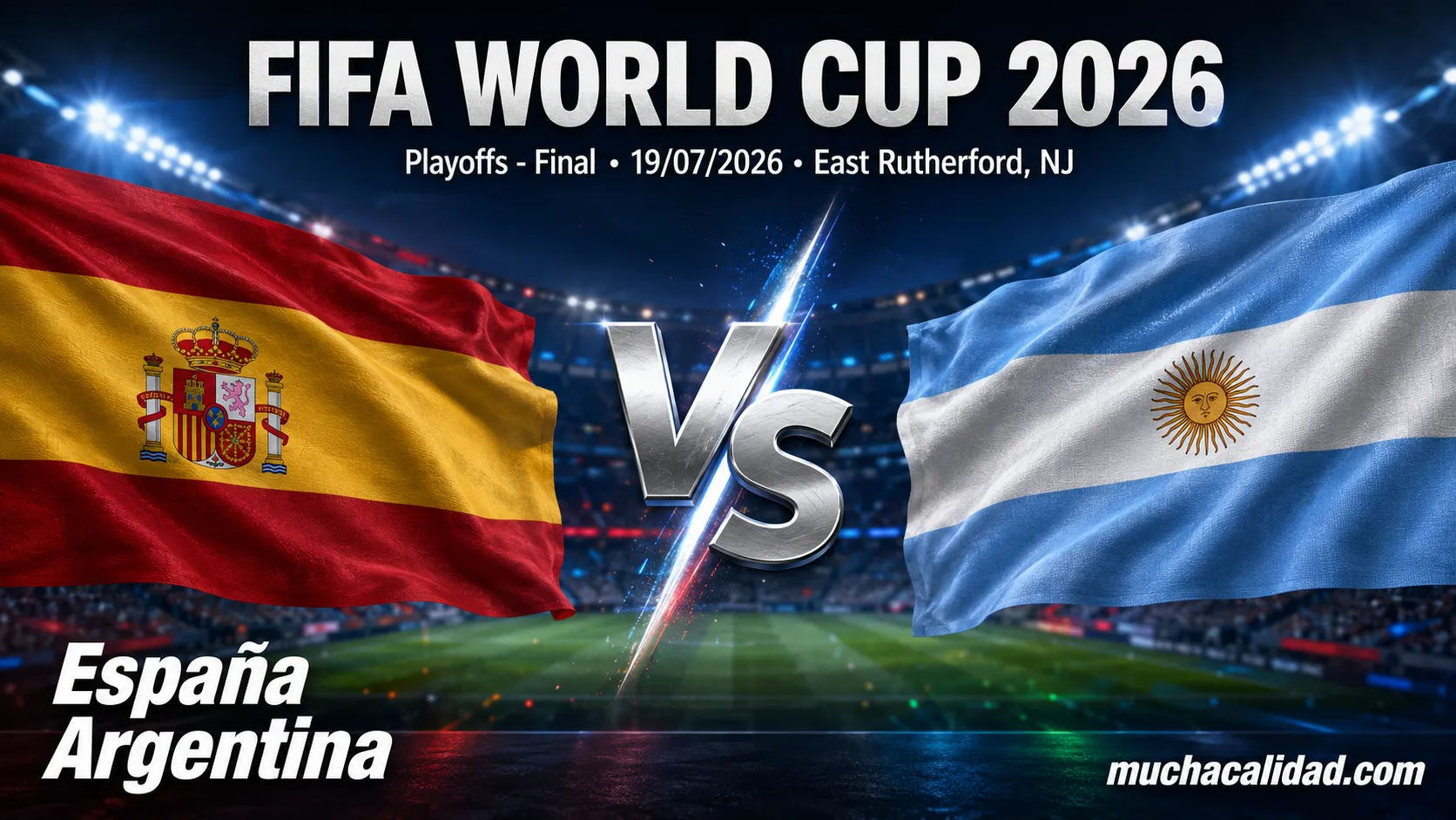 España vs Argentina: alineaciones probables, horario y pronóstico del Mundial 2026