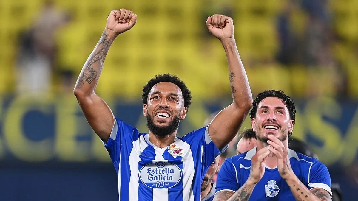 Aubameyang ya corre en Abegondo: qué le falta para volver a jugar con el Deportivo