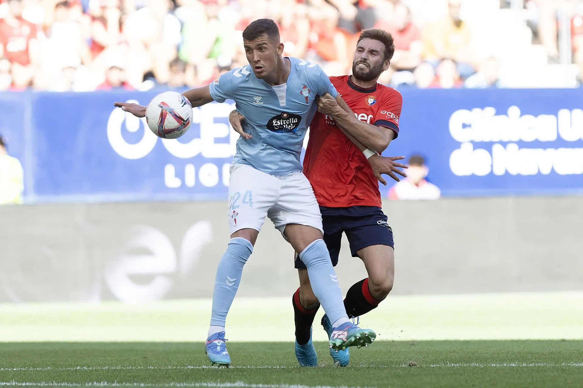 Osasuna da un toque de atención a un mal Celta