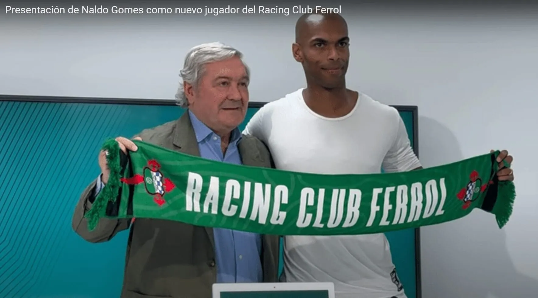 Naldo Gomes: La Nueva estrella de Racing Ferrol que llega con bendición divina (VIDEO)