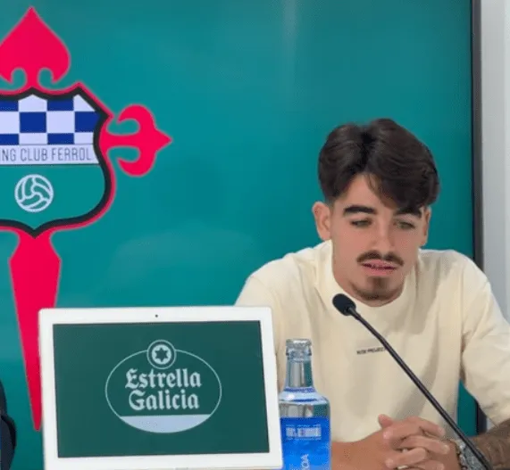 Parte médico del Racing de Ferrol: Aitor Gelardo lesión leve, el resto avanzan en su recuperación
