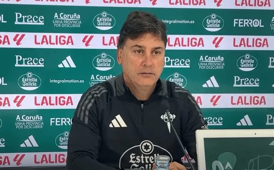 Alejandro Menéndez: "Los datos están bien". "Trabajan muy bien por semana, el equipo quiere"