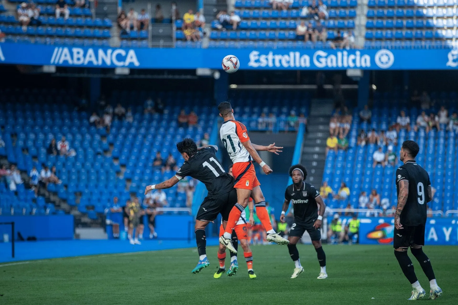 GALERÍA | Las imágenes del Leganés - Oviedo en el Trofeo Teresa Herrera