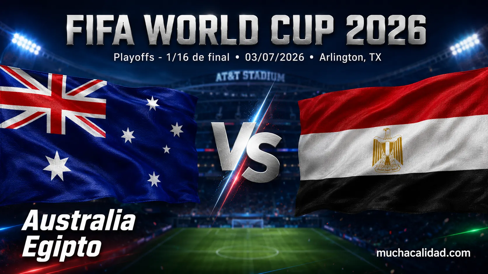 Australia vs Egipto: alineaciones probables, horario y pronóstico del Mundial 2026