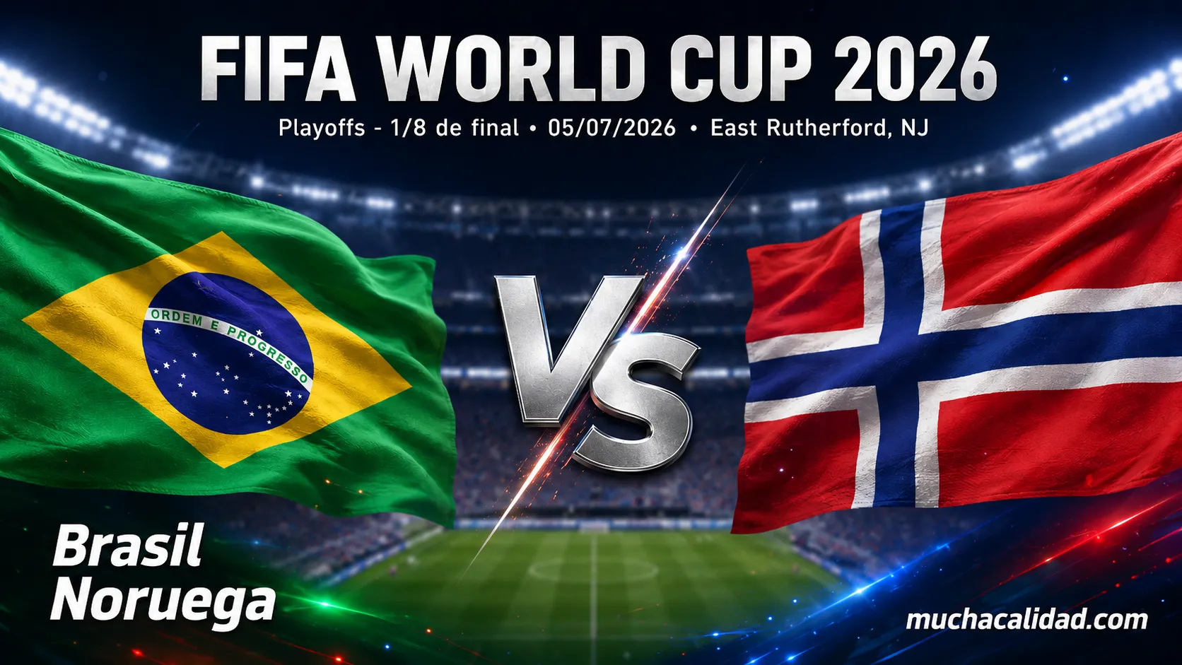 Brasil vs Noruega: alineaciones probables, horario y pronóstico del Mundial 2026