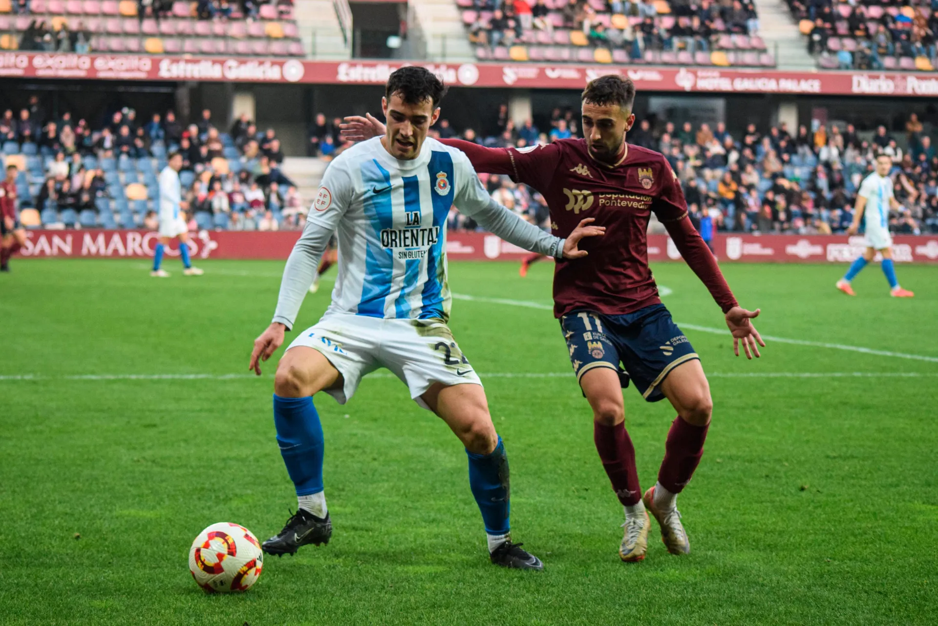 El Pontevedra visita Torrelavega en un partido intrascendente para ambos equipos