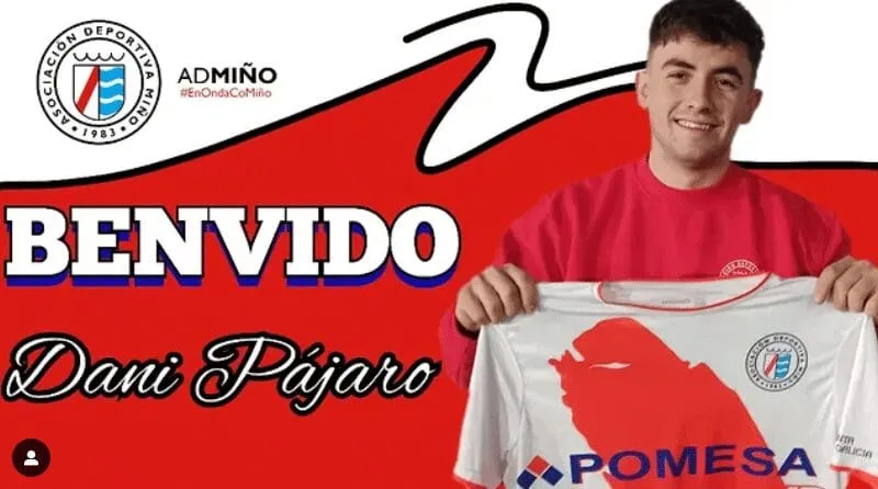 ¡Fichaje Estrella! Dani Pájaro se une a la AD Miño procedente del Betanzos CF