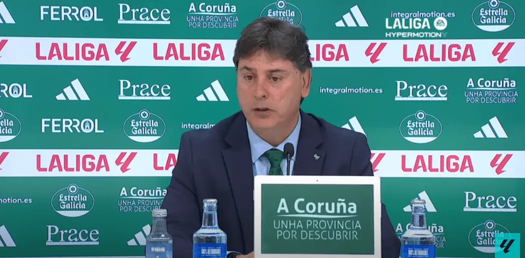 Menéndez achaca la derrota de su equipo al árbitro y la mala suerte