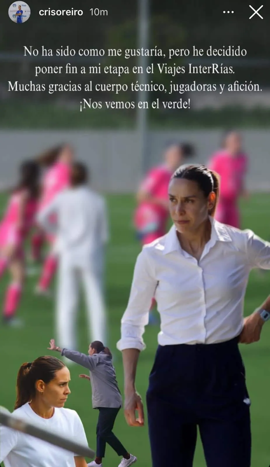 Cris Oreiro deja el Viajes Interrías