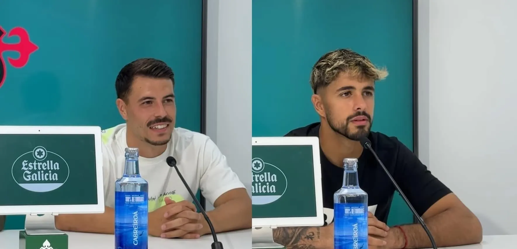 "Chiki" Borrego y Jesús Ruiz, ilusionados por vestir la camiseta del Racing de Ferrol