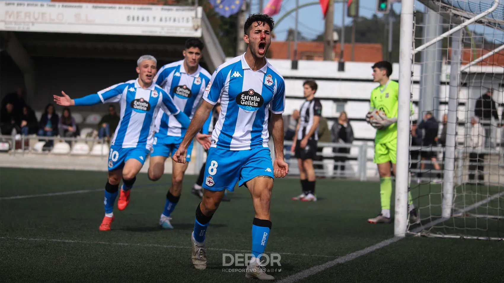 Alfaro desata la euforia en el minuto 88 y regala al Fabril un triunfo clave en Escobedo