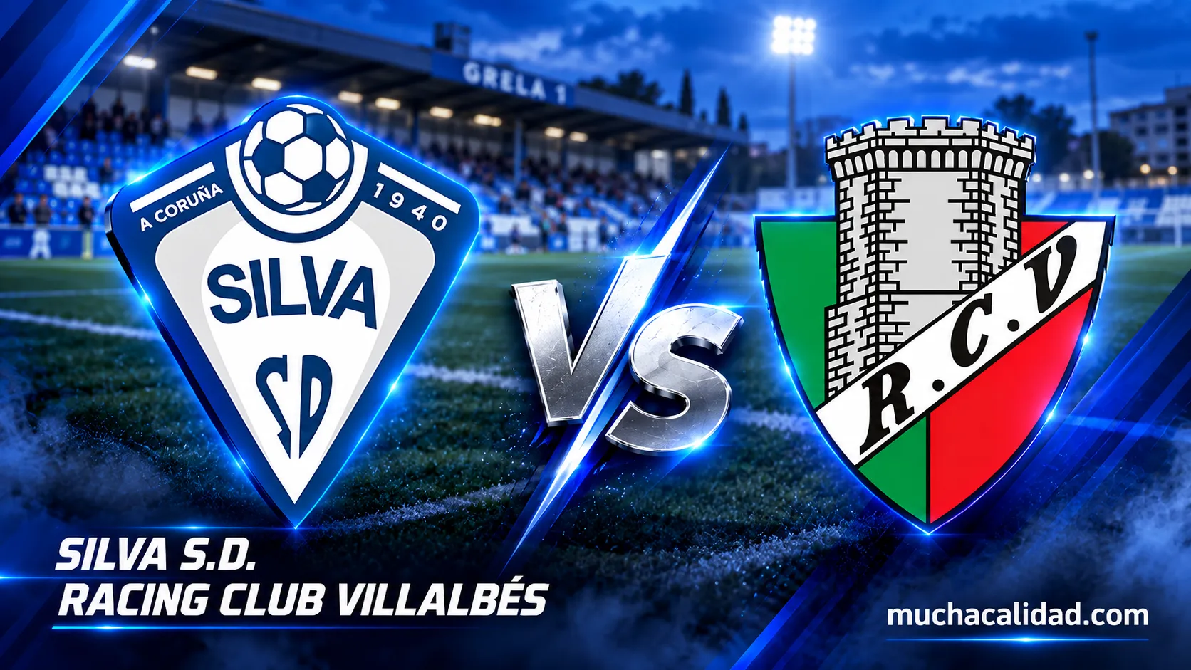 Silva SD vs Racing Club Villalbés: horario, dónde ver y claves del partido de Tercera Federación