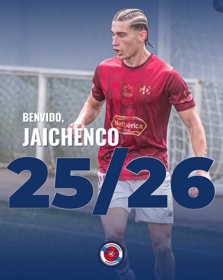 🐺 ¡La UD Ourense ficha dinamita! Jaichenco llega desde el Estradense para agitar el ataque rojillo 🔥⚽