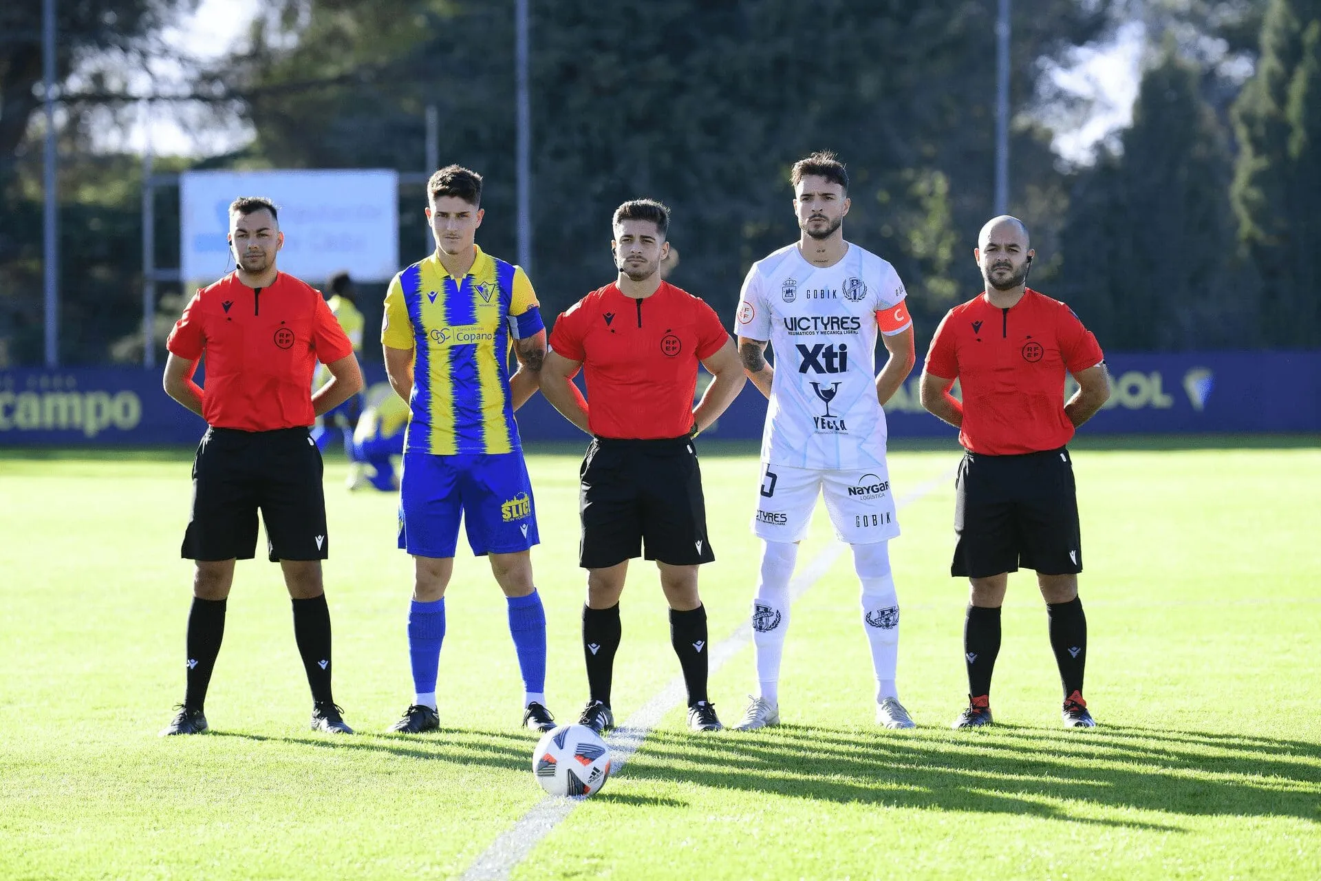 Broncano Suárez, arbitra por primera vez al Pontevedra