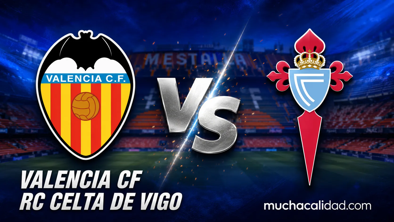 Valencia CF vs Celta de Vigo - horario, dónde ver y un estreno con el calendario patas arriba