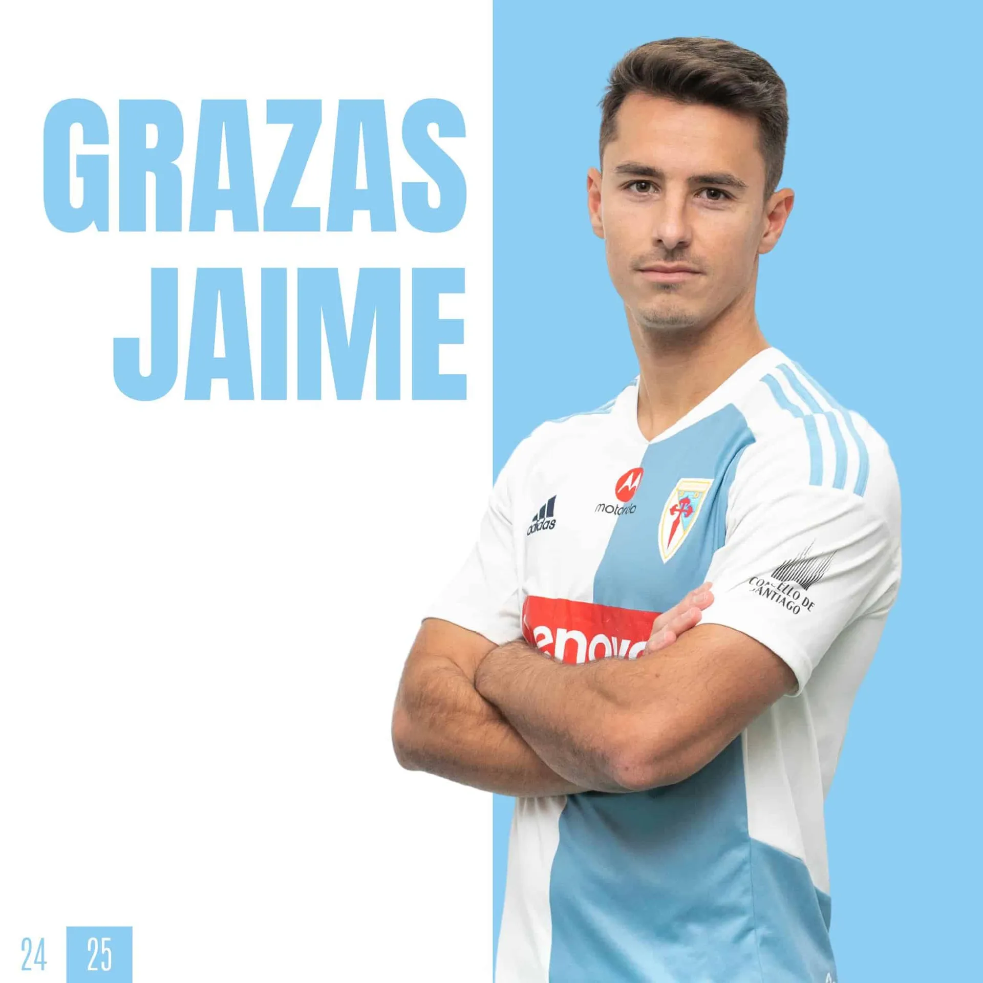 En el “Compos” se confirma la baja de Jaime Santos