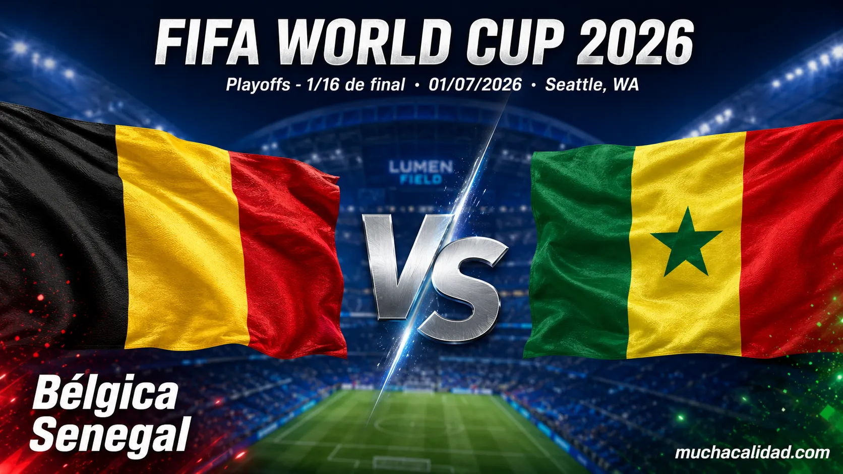 Bélgica vs Senegal: alineaciones probables, horario y pronóstico del Mundial 2026
