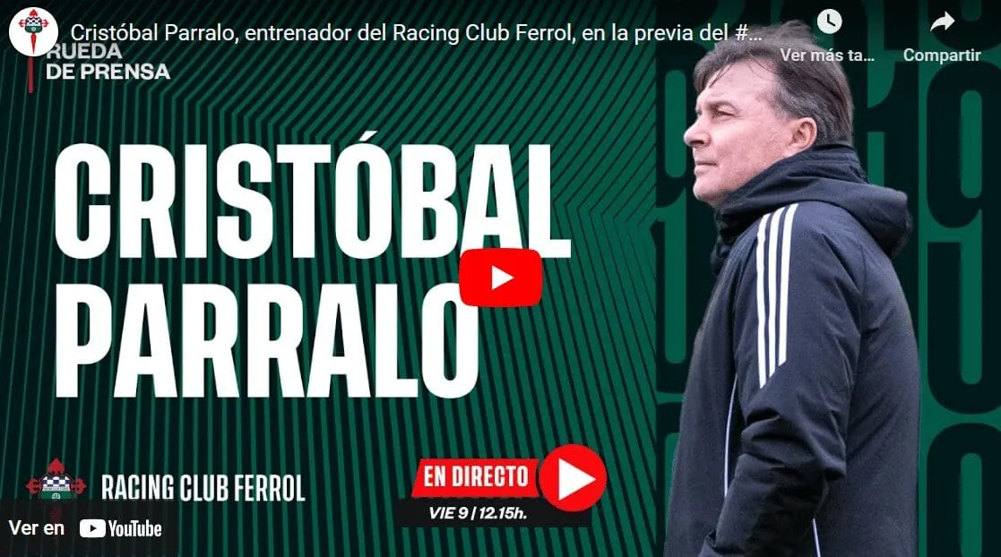 Cristóbal Parralo: "El partido contra el Cartagena es muy importante pero no una final"