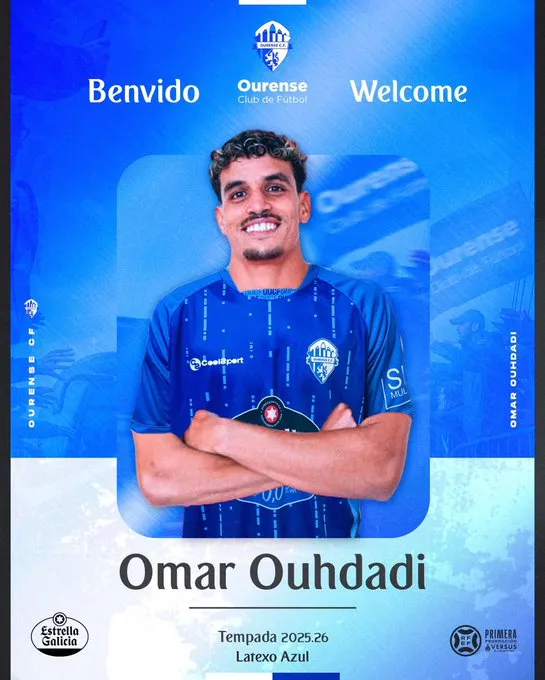 Ourense CF incorpora a Ouhdadi, ex del Bergantiños, como nuevo fichaje ofensivo🧨⚽