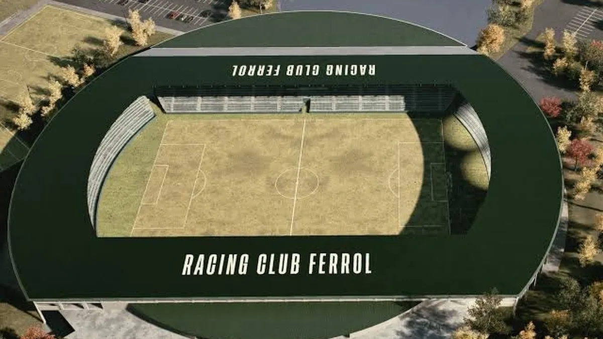 A Malata se transforma: el Racing de Ferrol avanza hacia una nueva cubierta