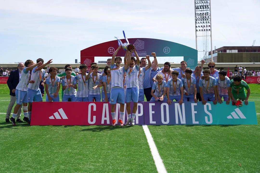 🏆 “Golazo en el 84’ y título para Galicia: campeona de España Plata sub-14”