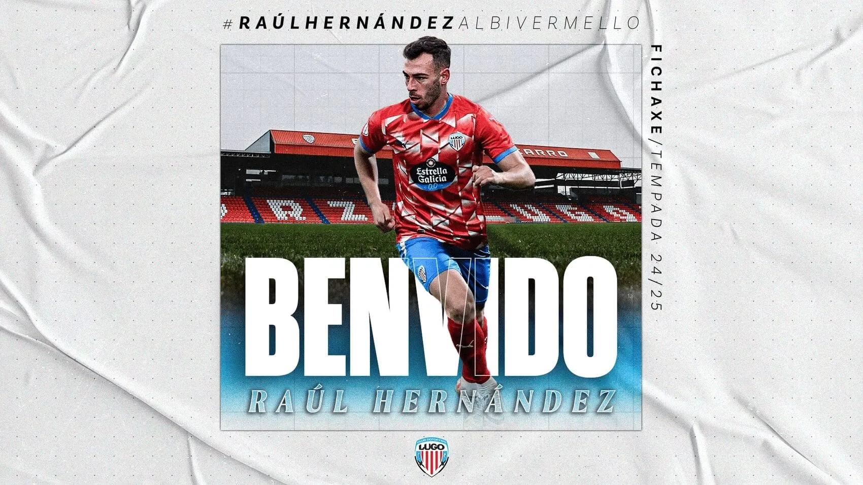 El CD Lugo incorpora a Raúl Hernández