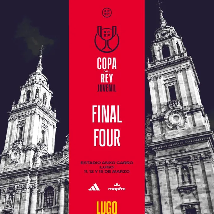 Entradas ya a la venta para la Final Four de la Copa del Rey Juvenil en Lugo: Celta, Deportivo, Barça y Betis buscan la gloria en el Anxo Carro