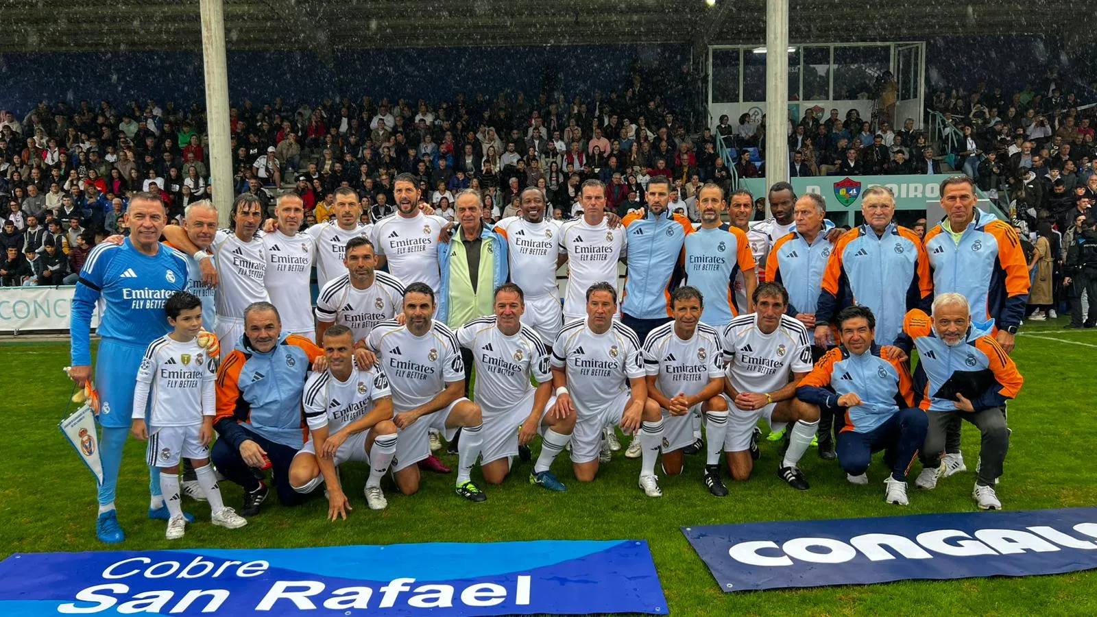 ⭐ Éxito total en Barraña que se rindió al encanto eterno de las leyendas del Real Madrid (VIDEO)