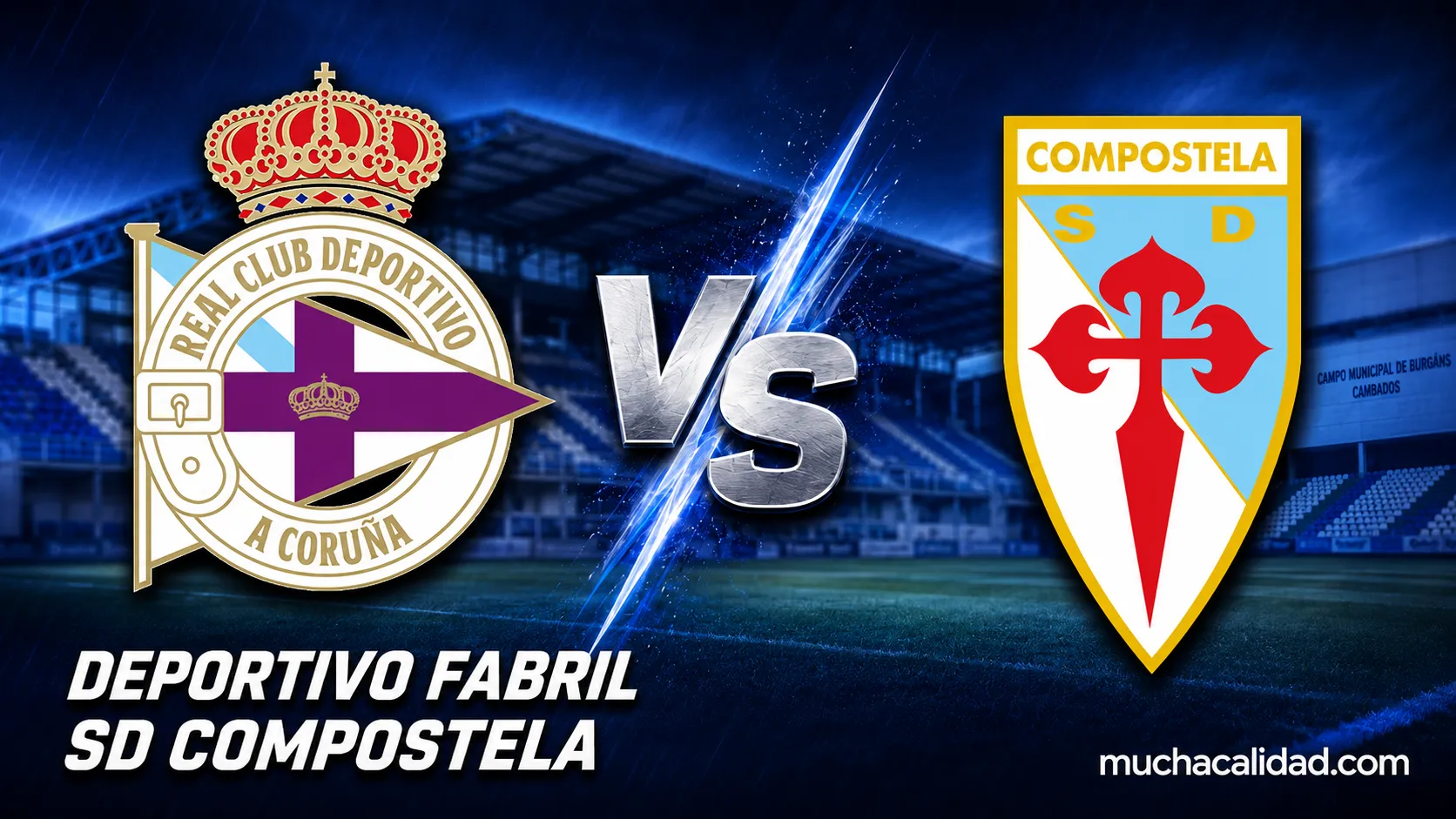 Deportivo Fabril vs SD Compostela - horario, dónde ver y claves del triangular de Cambados