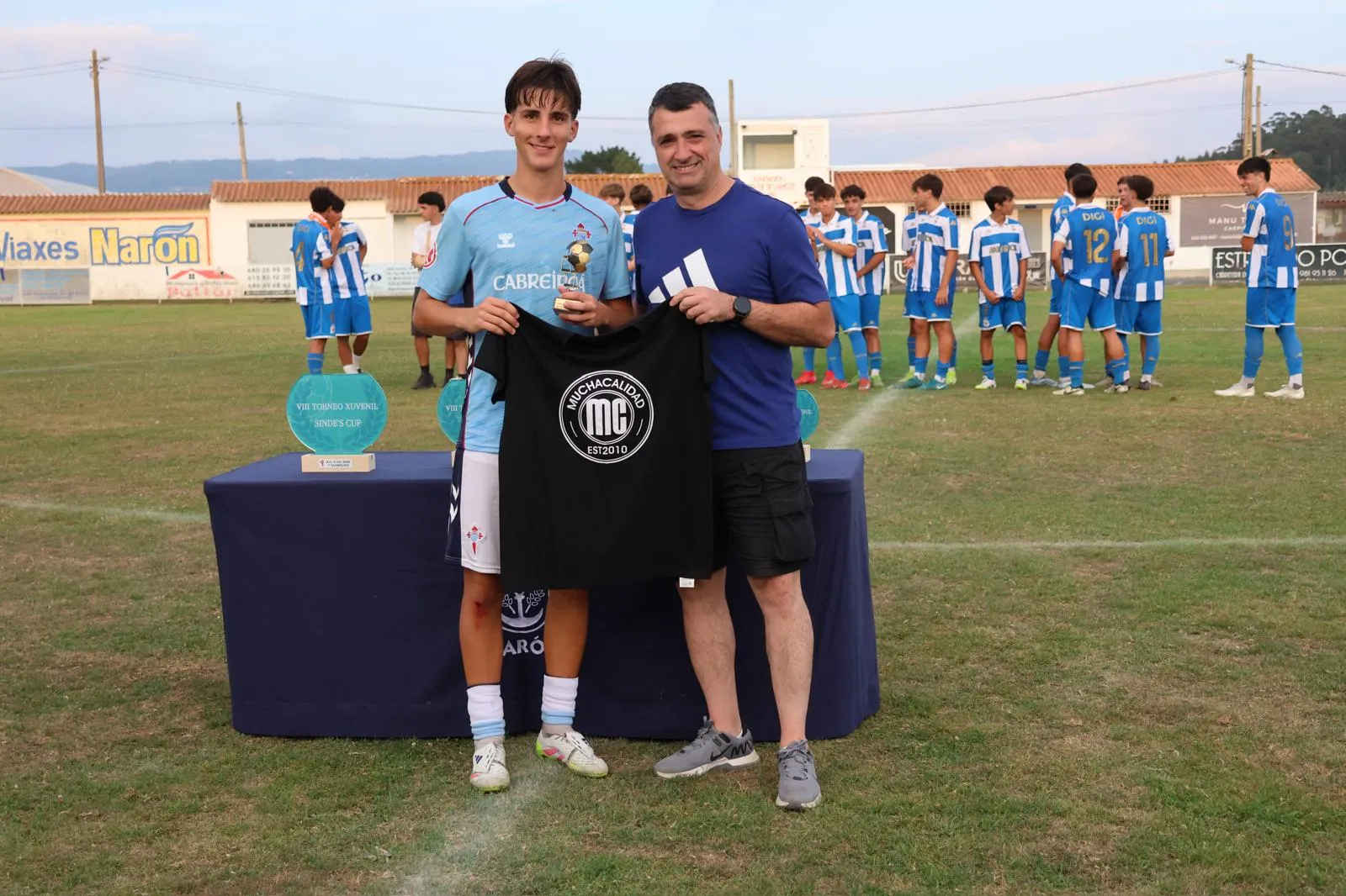Jorge Sálamo deslumbra con el Celta y es elegido MVP en la Sinde’s Cup
