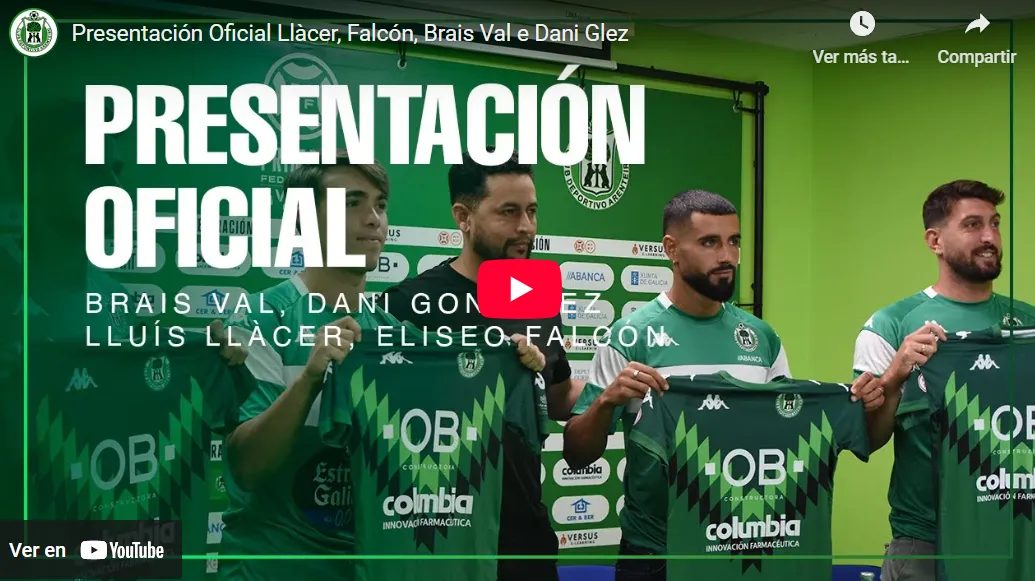 VIDEO | 💥 Espiñedo enciende motores: Llácer, Eliseo, Dani y Brais llegan para liderar el nuevo Arenteiro ⚔️💪