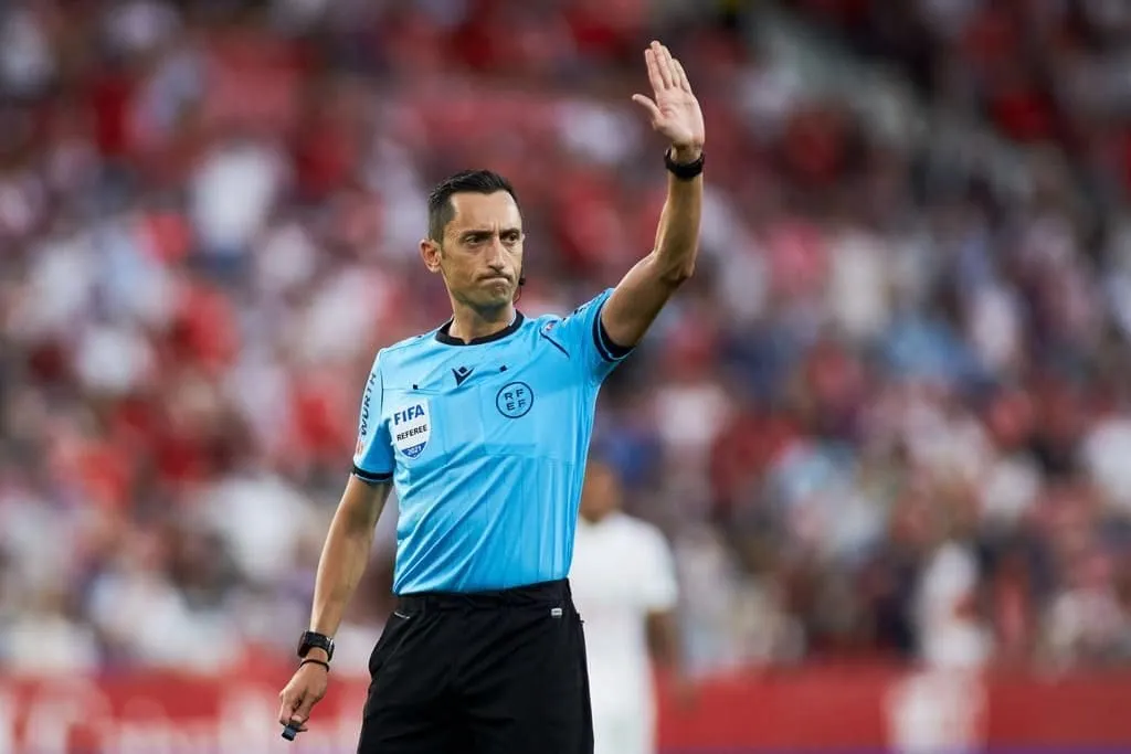 La tercera de Sánchez Martínez al silbato con el Celta esta temporada