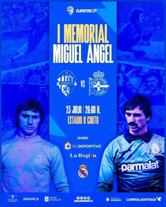 El Deportivo se estrenará en pretemporada con el homenaje a Miguel Ángel
