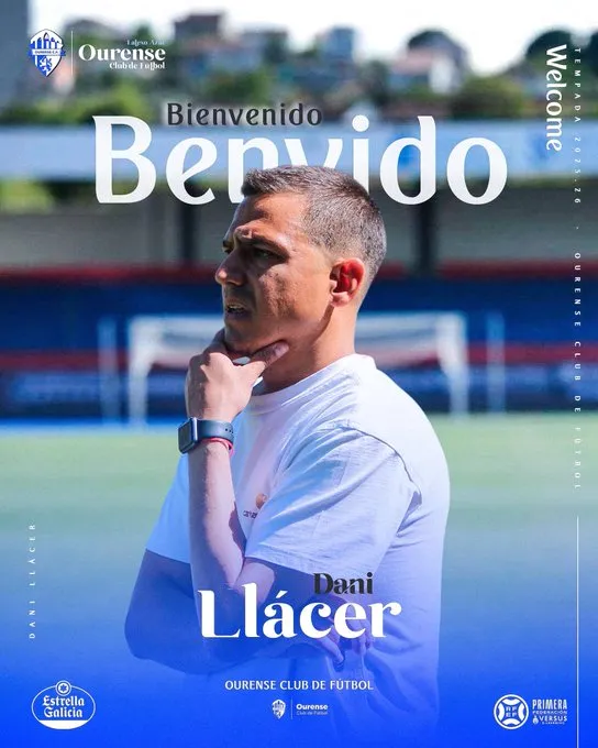🎙️ “Queremos construir algo grande”: Dani Llácer llega a Ourense con ideas frescas y ambición 💭💚