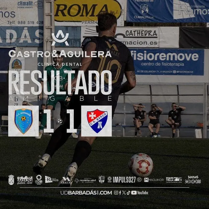 Empate con sabor a pretemporada: Barbadás y Barco siguen afinando su maquinaria