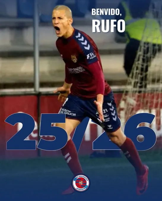 🔴💥 Rufo, nuevo artillero de la UD Ourense: la pretemporada arranca con pólvora y ambición en O Couto ⚽🔥